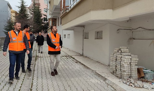 Çorum Belediyesi riskli binaları denetliyor