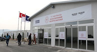 Defne'deki Kocaeli'nin hastanesinden 400'e yakın hasta şifa buluyor