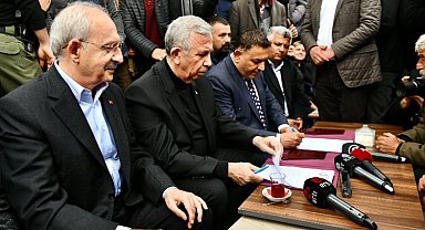 Depremzedelerin ürünlerini satın alacak protokol