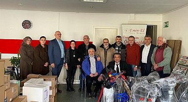 DMW ve Çalışkan Pflege'den yardım seferberliği