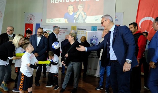 Down sendromlu çocuklar hentbol ile buluşuyor