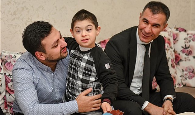 Down Sendromlu çocuklara anlamlı ziyaret