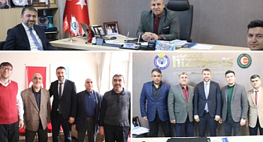 Dr. Özgür, Sendika Temsilcileri ile Toplandı
