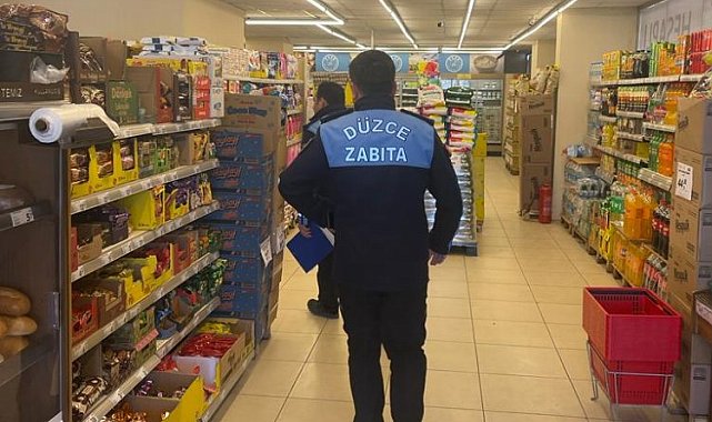 Düzce Zabıtası denetimleri sıklaştırdı