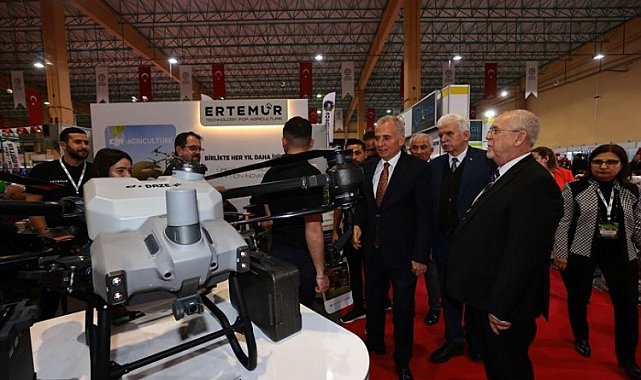 Ege Tarım Fuarı'nda proje yağmuru