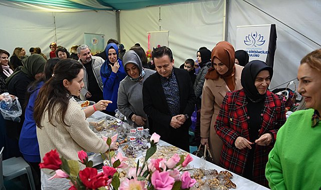 El emeği ürünler depremzedeler için satıldı