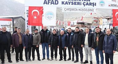 Elbistan Kayseri Çarşısı'nda Büyükkılıç turu