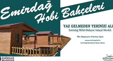 Emirdağ Hobi Bahçeleri'nin Yapımı Bitti