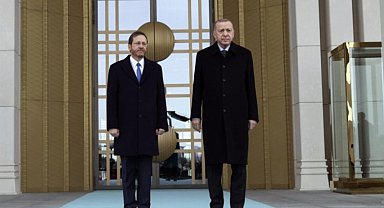 Erdoğan, Herzog ile görüştü
