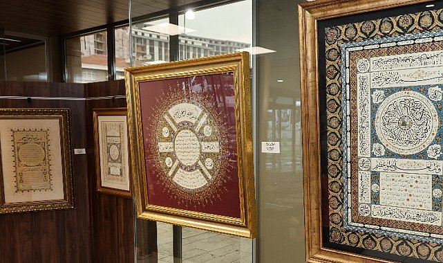 Eyüpsultan'da Hilye-i Şerif sergisi açıldı