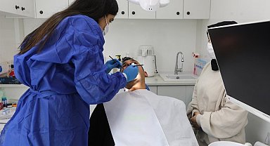 Gaziantep'ten afetezedelere diş sağlığı hizmeti
