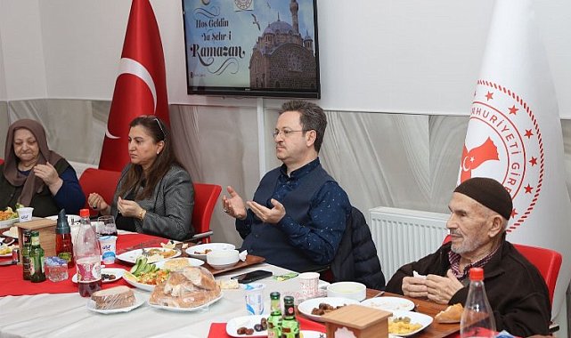 Giresun'da 'huzur'lu iftar