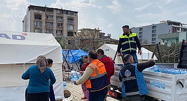 Gölcük Belediyesi Hatay'da Yaraları Sarmaya Devam Ediyor