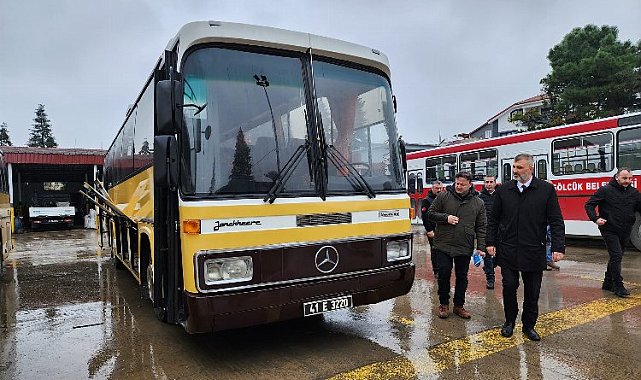 Gölcük'te otobüsler öğrenciler için yenilendi