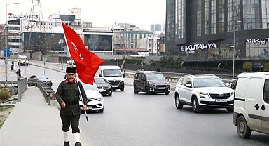 Gümüş, Çanakkale şehitleri için Bağcılar’dan Çanakkale’ye yürüyor