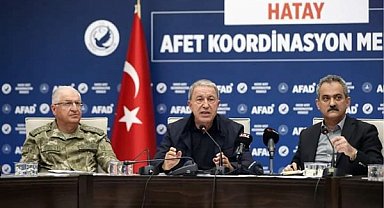 Hatay koordinasyon merkezinde toplantı yapıldı