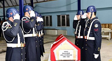 Hayatını kaybeden Uzman Çavuş son yolculuğuna uğurlandı