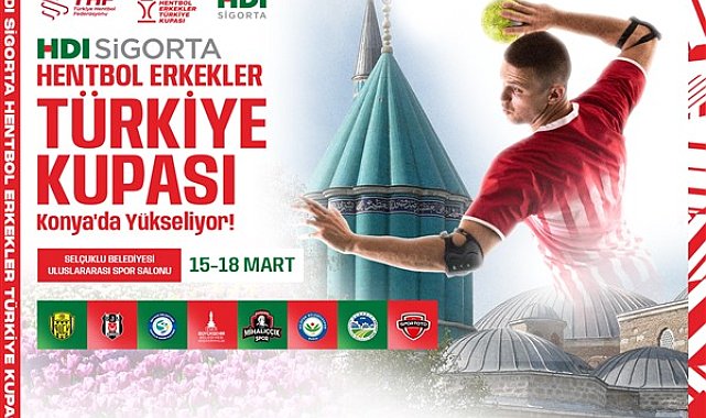 HDI Sigorta Hentbol Erkekler Türkiye Kupası'nda Sekizli Final Konya’da başlıyor