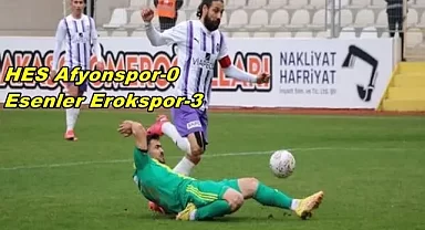 HES Afyonspor Maçı 3-0 Kaybetti