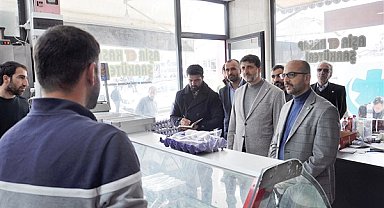 HÜDA PAR'lı Şahin, Malatya Battalgazi'de esnafı ziyaret etti