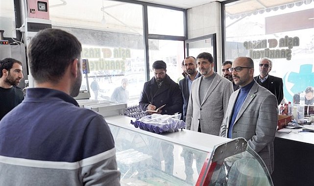 HÜDA PAR'lı Şahin, Malatya Battalgazi'de esnafı ziyaret etti