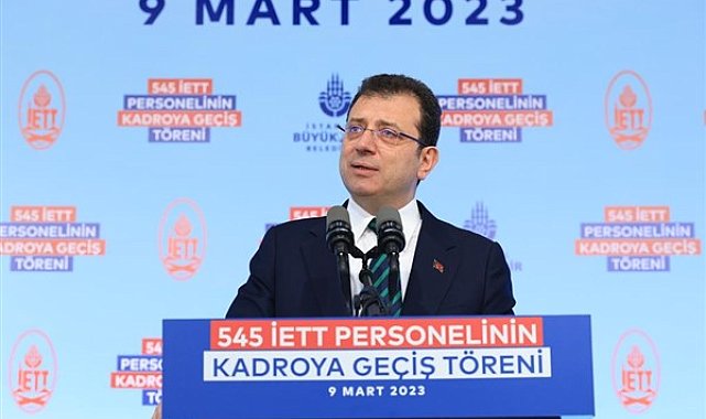 İBB kadrosuna alınan İETT çalışanı sayısı bin 841 oldu