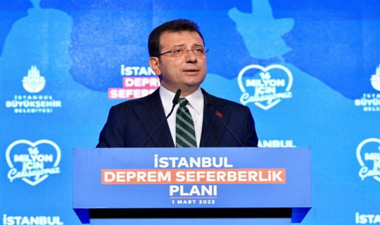 İmamoğlu: ”İBB olarak inisiyatif alıyoruz, düzen değiştiriyoruz”