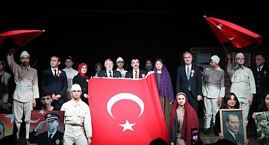 İnegöl'de Çanakkale Zaferi'nin 108'inci yılı yad edildi