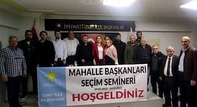 İYİ Parti İzmit'te seçimlere hazırlanıyor