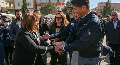 Japonya Dışişleri'nden Gaziantep'in 'sahra'sına ziyaret