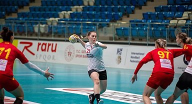 Kadın A Milli Hentbol Takımı, Kuzey Makedonya'yı 31-30 mağlup etti