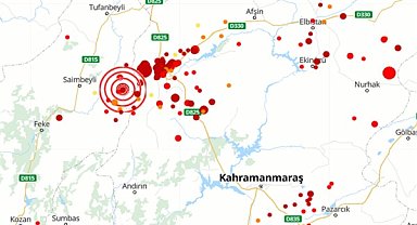 Kahramanmaraş'ta 4.1 büyüklüğünde deprem