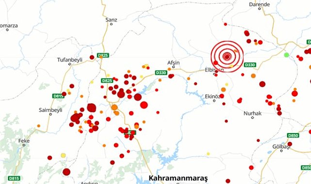 Kahramanmaraş'ta 4.2 büyüklüğünde deprem