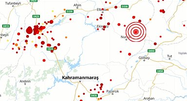 Kahramanmaraş'ta 4.3 büyüklüğünde deprem
