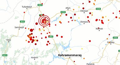 Kahramanmaraş'ta 4.6 büyüklüğünde deprem