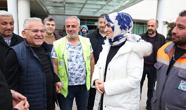 Kahramanmaraş'a Kayseri morali