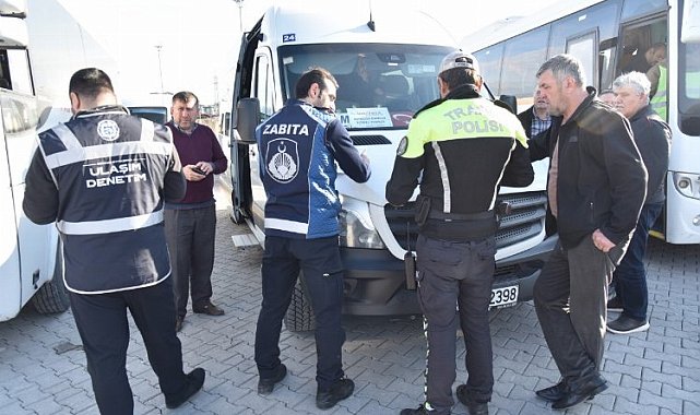 Kartepe'de öğrenci servislerine denetim