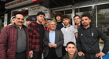Kayseri Düvenönü esnafı Büyükkılıç'ı ağırladı