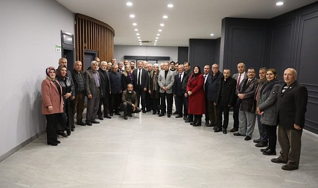 Kayseri Melikgazi protokolü muhtarlarla buşuştu