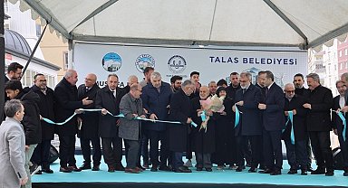 Kayseri Talas'ta camiye görkemli açılış