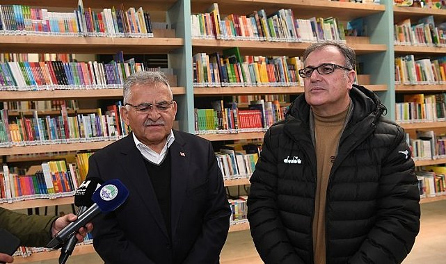 Kayseri'ye 10'uncu kütüphane yolda