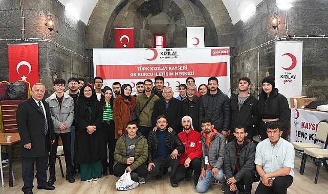 Kızılay Kayseri Ok Burcu Büyükkılıç'ı ağırladı