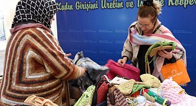 Kocaeli'de kadın girişimciler ürünlerini pazarladı