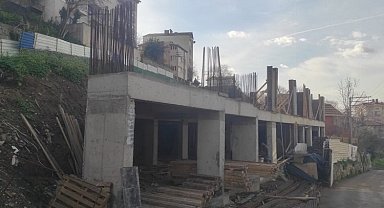 Kocaeli'de o iddialar incelendi... İnşaatın sorumluluğu İzmit Belediyesi'nde