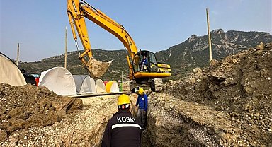 Konya Büyükşehir, Hatay'da su ve kanalizasyon şebekesi çalışmalarına devam ediyor