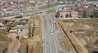 Konya'da Taşköprü altgeçidinde düzenleme çalışmaları
