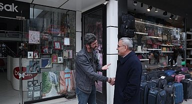 Kütahya esnafına Alim Işık'tan ziyaret