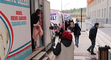 KYK yurtlarındaki depremzedelere kanser taraması yapıldı