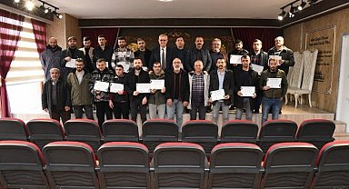 Madencilere onur belgesi