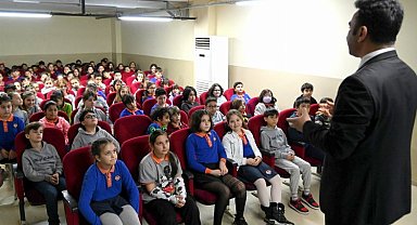 Manisa'da çocuklara 'su tasarrufu' bilinci